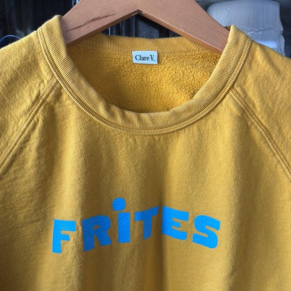 Clare V Frites Sweatshirt - Picture 6 of 8
